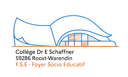 Logo du Collège Docteur Ernest Schaffner de Roost-Warendin